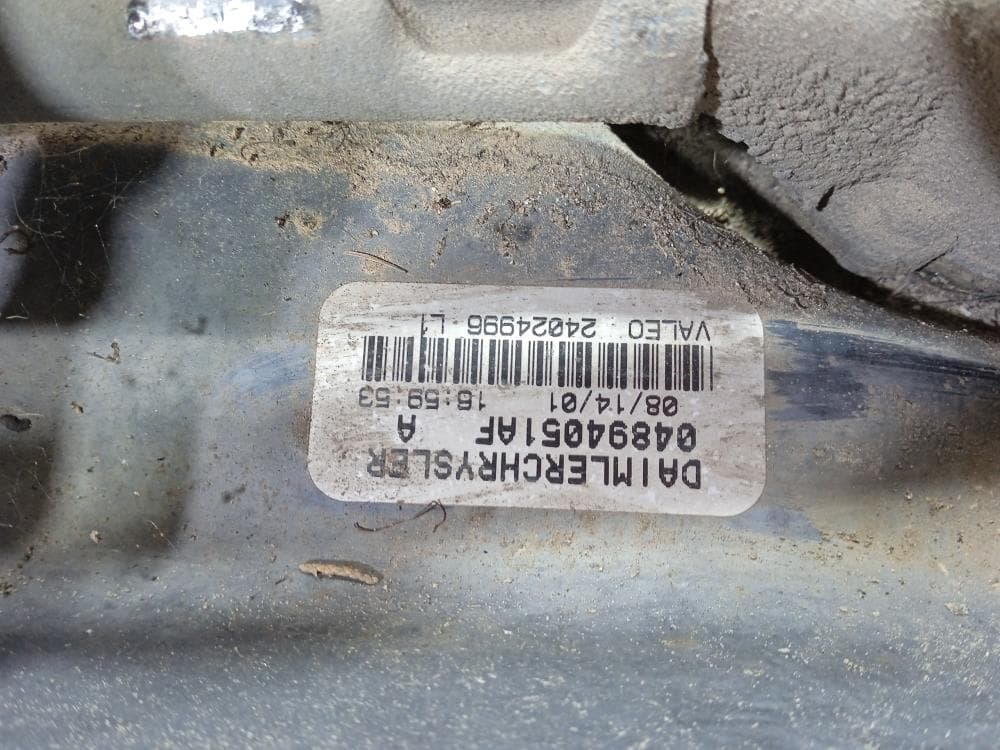 Механизм стеклоочистителя (трапеция дворников) к Chrysler Voyager 4 (01-04)